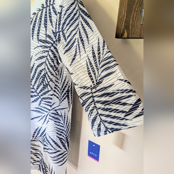 NWT, Portocruz Palm-Leaf, Swim Tunic, Cover-Up, Size XXL - Picture 7 of 13